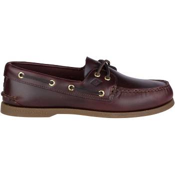 Sperry Authentic Original Kožené Bordove - Panske Mokasíny